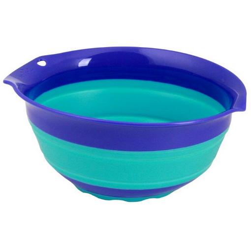 Squish™ 41004 Collapsible Mixing Bowl, Blue, 3 Quart