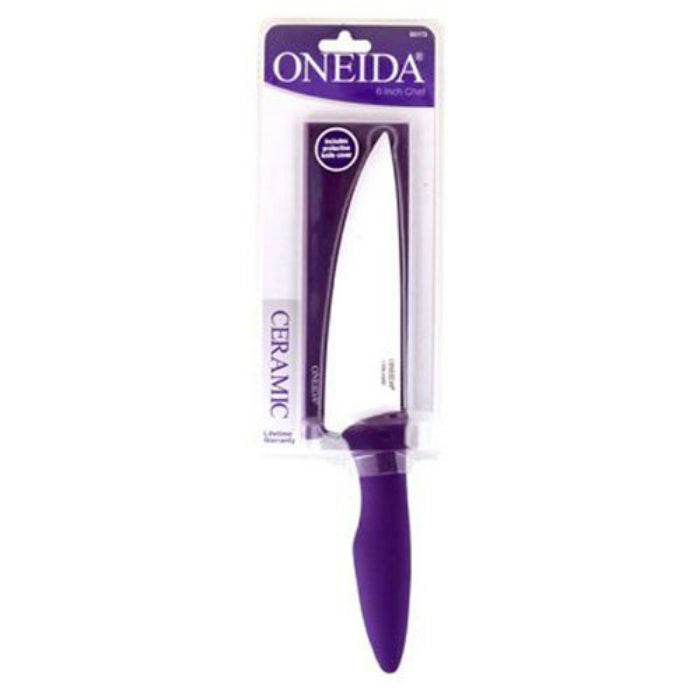 Oneida® 55173 Ceramic Chef Knife with Zirconium Oxide Blade, 6"