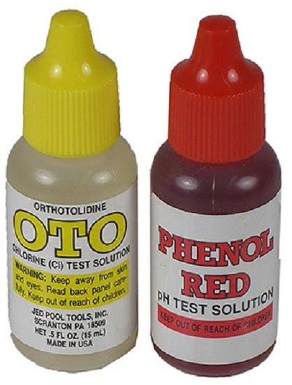 JED Pool Tools 00-230 2-Way Pool Test Kit Refill for #481