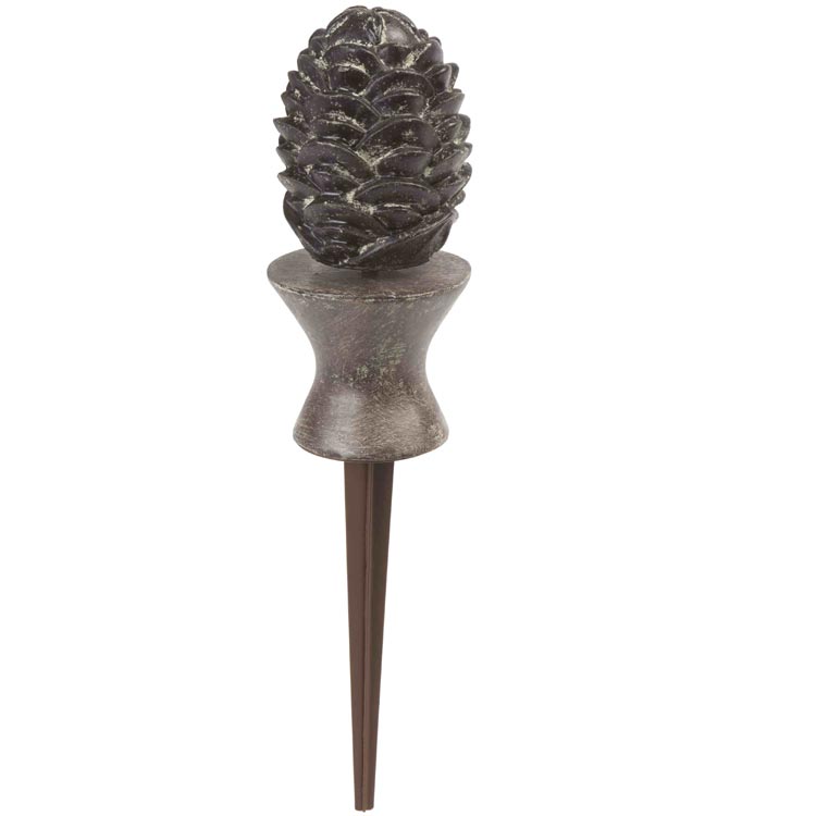 Liberty Garden 615 Pine Cone Design Hose Guide, Bronze