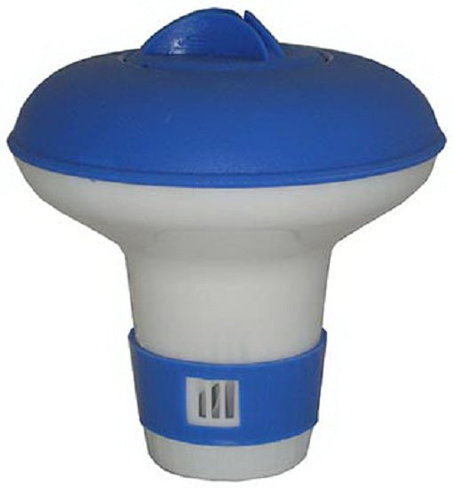 JED Pool Tools 10-451 Mini Floating Chlorine/Bromine Dispenser, Refillable