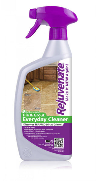 Rejuvenate® RJ24BC Bio-Enzymatic Tile & Grout Everyday Cleaner, 24 Oz