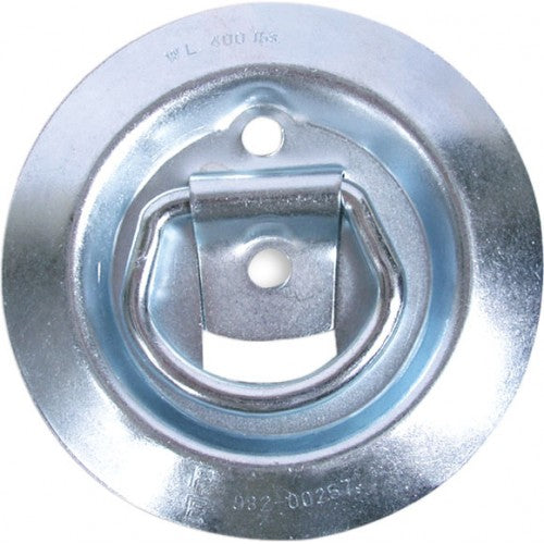 Uriah Products® UH304250 Screw-On Raised Surface Mounted Rope Ring, 1500 Lb