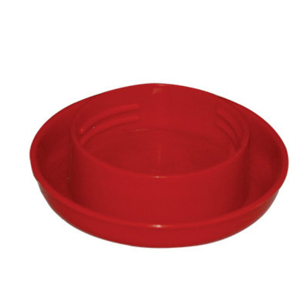 Harris Farms 1223 Screw-On Poultry Watering Quart Jar Base, Red