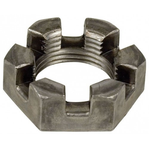 Uriah Products® UW800020 6-Slot Castle Trailer Axle Spindle Nut, 1", 14 TPI