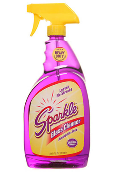 A J Funk 20345 Sparkle™ Ammonia-Free Glass Cleaner, 33.8 Oz