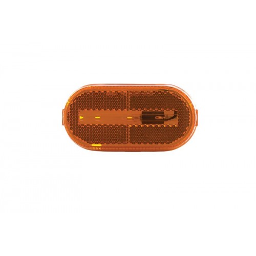 Uriah Products® UL180000 Oval LED Clearance Light, Amber, 4-1/8" x 2"