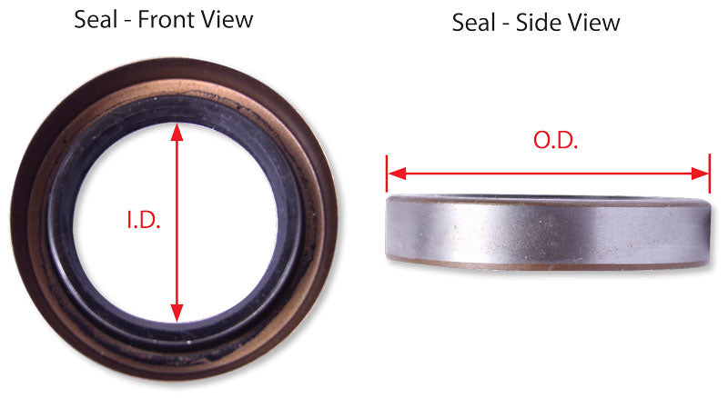Uriah Products® UW210010 Hub Grease Seal