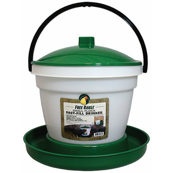 Free Range 1000266 Small Flock Easy-Fill Drinker, 3.5 Gallon