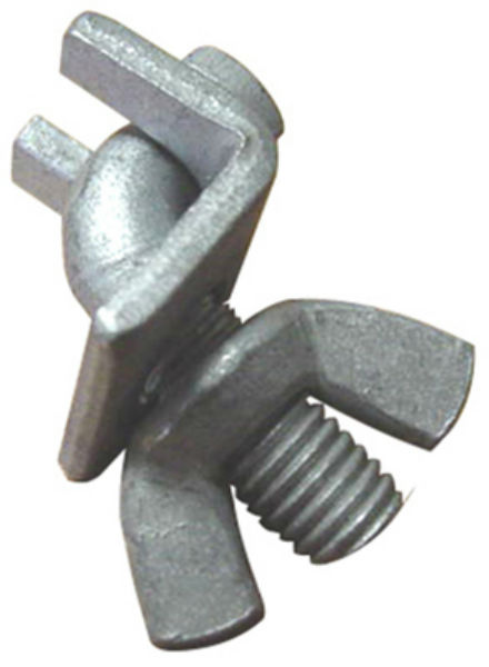 Gallagher G603934 L-Shape Joint Clamp with Wing Nut, 10-Pack