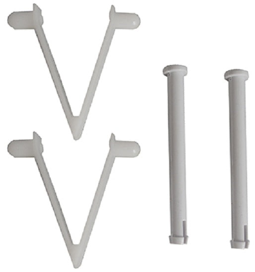 JED Pool Tools 80-218 Spring Clips & Pins for Swimming Pool Accessory, 4-Piece