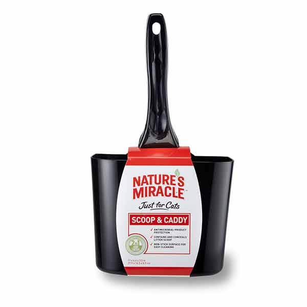 Nature's Miracle™ P-82036 Just for Cats™ Antimicrobial Litter Scoop & Caddy