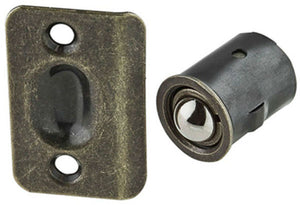 National Hardware® N830-105 Drive-In Ball Catch, Antique Brass