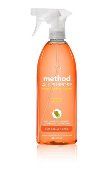 Method 01164 All-Purpose Natural Surface Cleaner, Clementine, 28 Oz