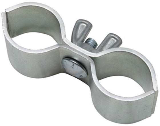 National Hardware® N344-630 Steel Pipe Clamp, Zinc Plated, 1-5/8"