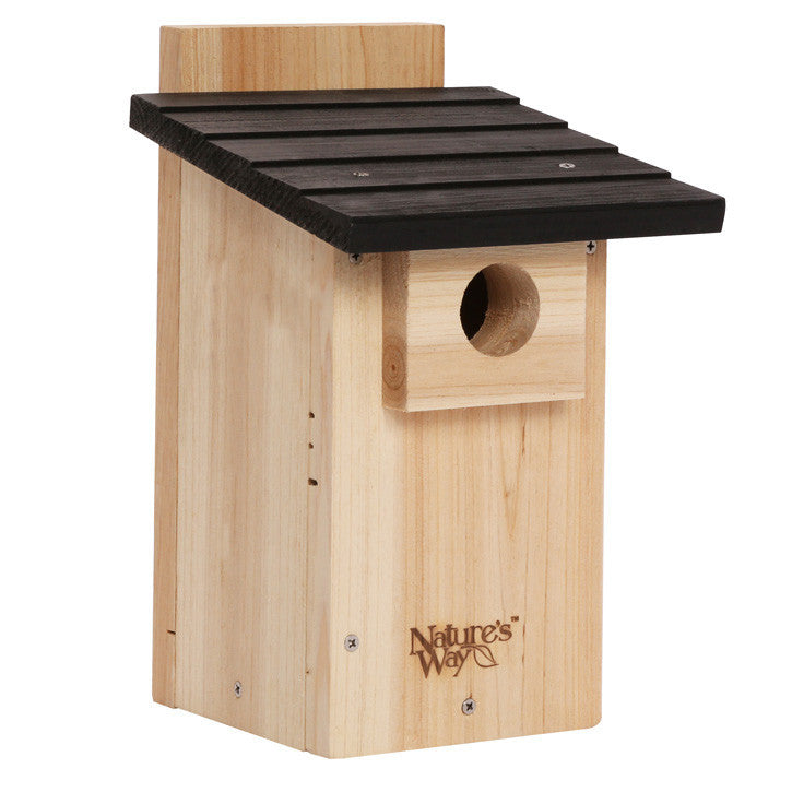 Nature's Way CWH4 Cedar Bluebird Box House with Viewing Window
