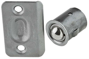 National Hardware® N830-109 Drive-In Ball Catch, Satin Chrome