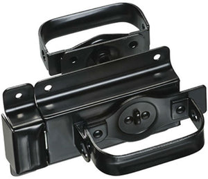 National Hardware® N101-576 Heavy-Duty Swinging Door Latch, Black