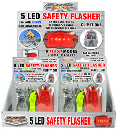 Blazing Ledz 900257 Safety Flasher, 5 LED