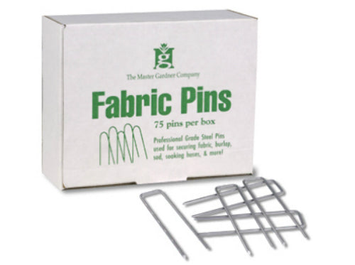Master Gardener 703 Contractor Grade Fabric Pin, Steel, 75-Pack