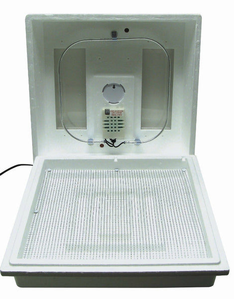 Farm Innovators 2100 Still Air Egg Incubator w/ Hygrometer & Thermometer, 40W