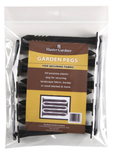 Master Gardener 805-CS All Purpose Plastic Garden Peg, 10-Pack