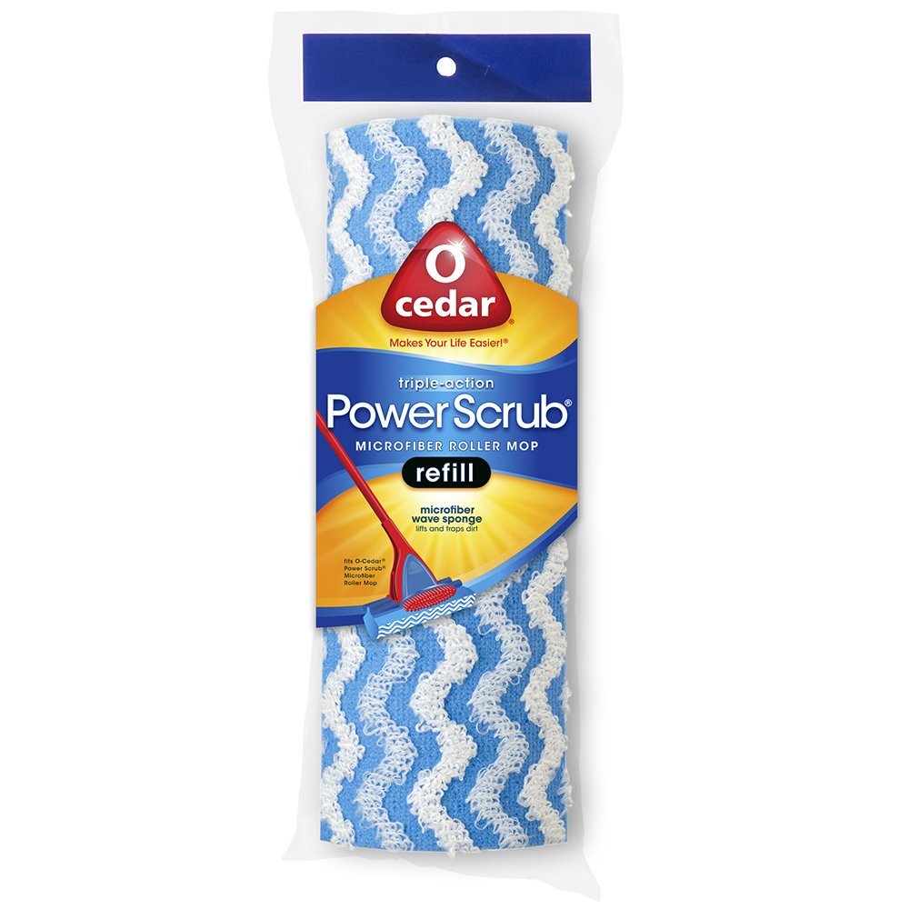O' Cedar® 152237 Triple-Action Power Scrub® Roller Mop Refill