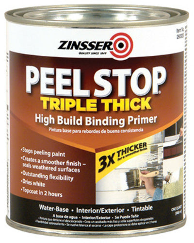 Zinsser® 260925 Peel Stop® 3x Thicker High Performance Paint Primer, 1 Qt