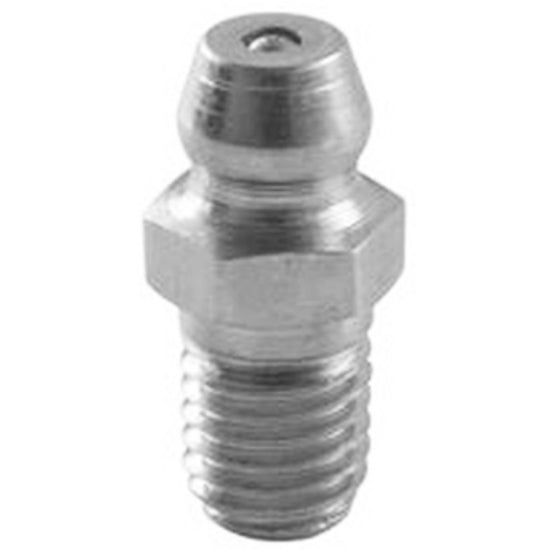 Double HH 50550 Threaded Grease Fitting, 1/4" - 28 Straight, 4-Pack