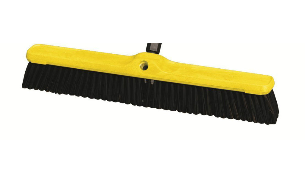 Rubbermaid® Commercial 9B1500MARN Heavy Duty Coarse Floor Sweep, Maroon, 18"