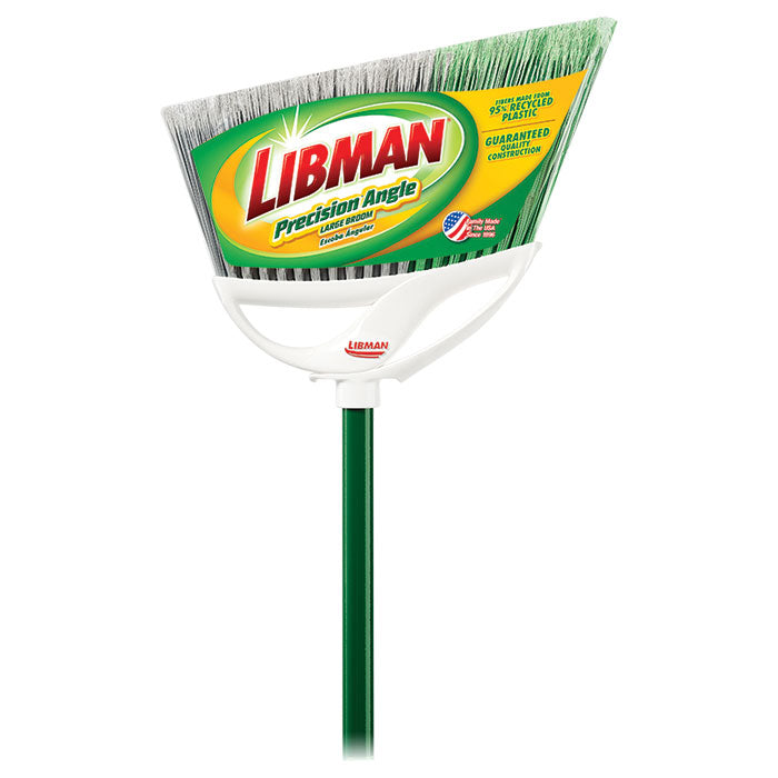 Libman® 205 Large Precision Angle® Broom for Indoor/Outdoor Use