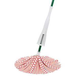 Libman 2000 Wonder Mop with Microfiber Gripstrips & Power Wringer