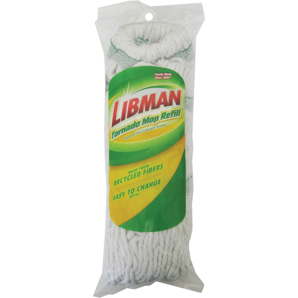 Libman® 2031 Tornado Mop® Refill, 100% Synthetic Yarn