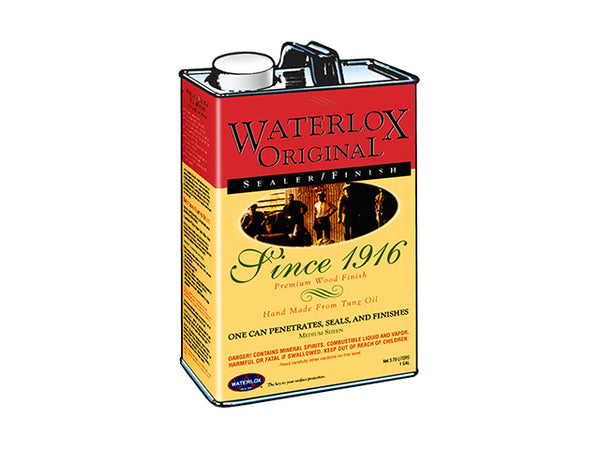 Waterlox Orignal 16038 350-VOC Compliant Wood Sealer Finish, Medium Sheen, 1-Gallon