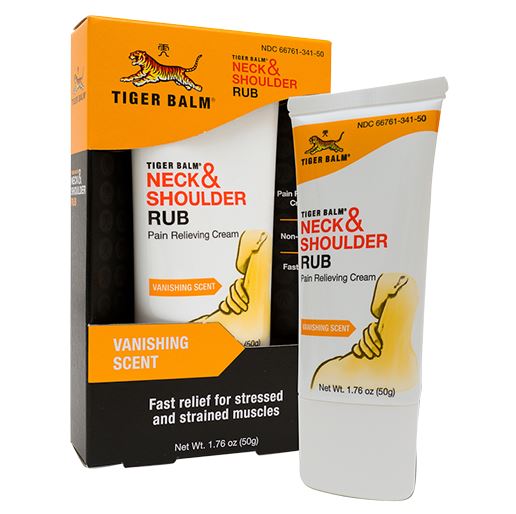 Tiger Balm T-42101 Neck & Shoulder Rub, 1.76 Oz