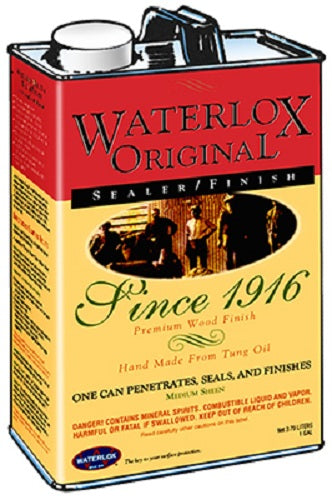 Waterlox 25284 Original Wood Sealer Finish, Medium Sheen, Qt