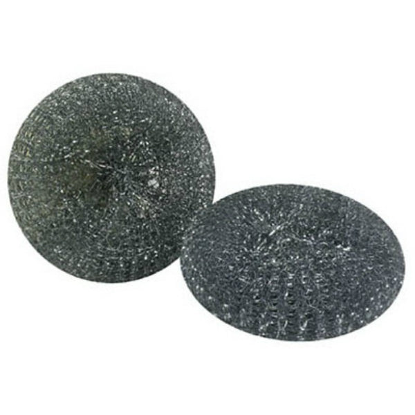 Quickie® 504-3/72 Galvanized Steel Wire Mesh Scourers Pads, 2-Pack