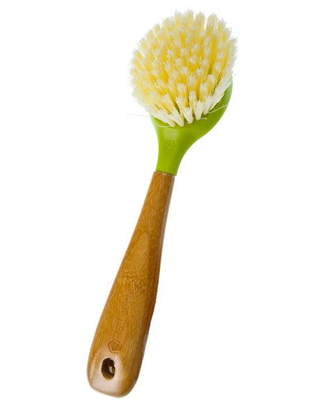 Full Circle FC10108 Be Good Dish Brush with Scraper, Green
