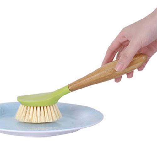 Full Circle FC10108 Be Good Dish Brush with Scraper, Green