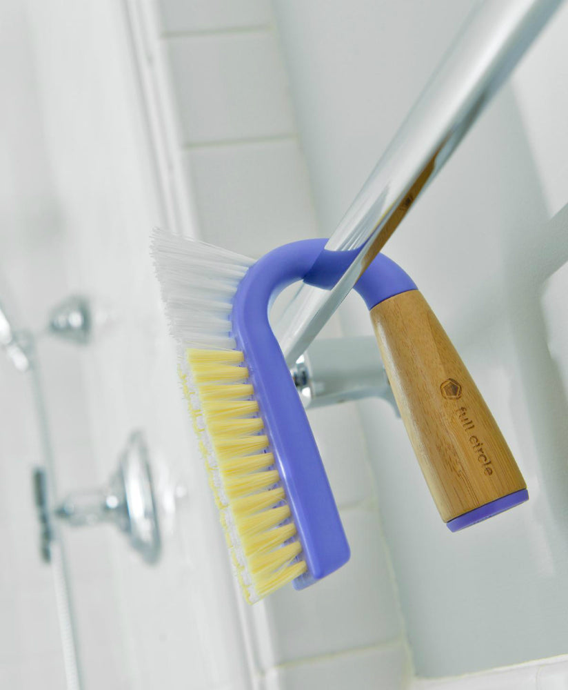 Full Circle FC11125 Grunge Buster Grout and Tile Brush, Purple
