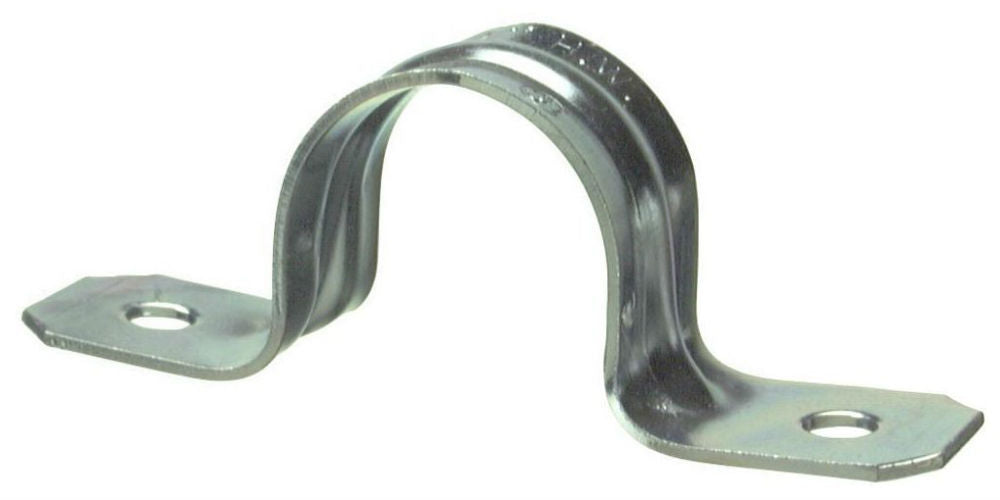 Halex® 26122 Two-Hole Steel Strap, 3/4", 10-Pack