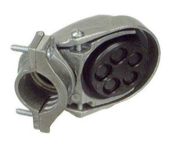 Halex® 58020 Aluminum Clamp-On Service Entrance Cap, 2"
