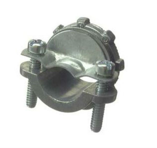 Halex® 90512 Zinc Clamp Connector for Non-Metallic Cable, 3/4"