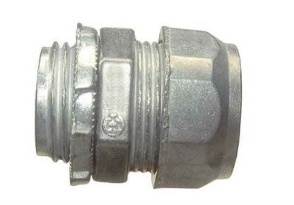 Halex® 90211 EMT Compression Connector, Zinc, 1/2"