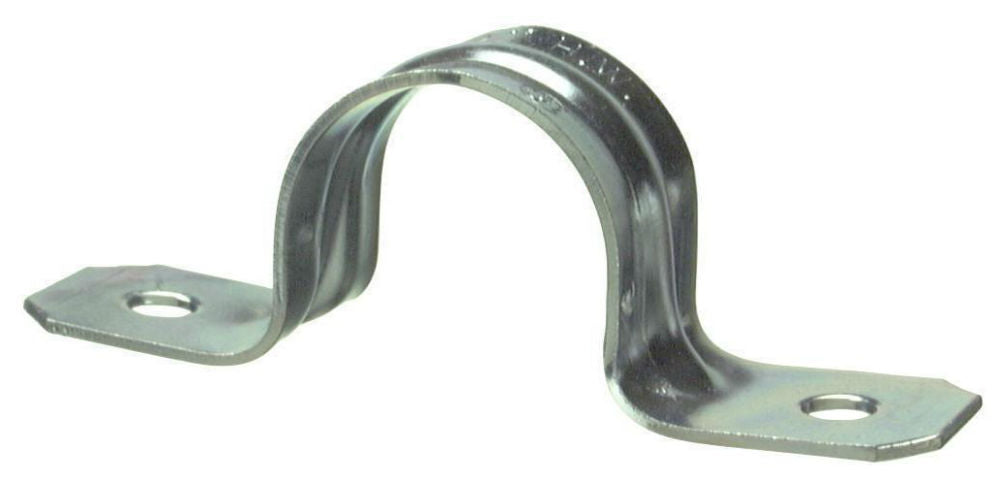 Halex® 96123 Two-Hole Steel Strap for Rigid/IMC Conduit, 1"