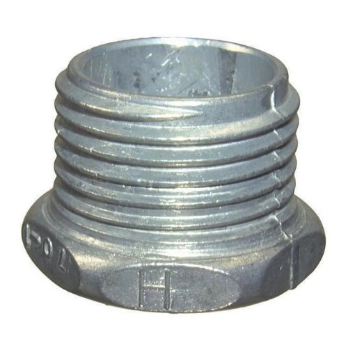 Halex® 90701 Zinc Conduit Chase Nipple, 1/2"
