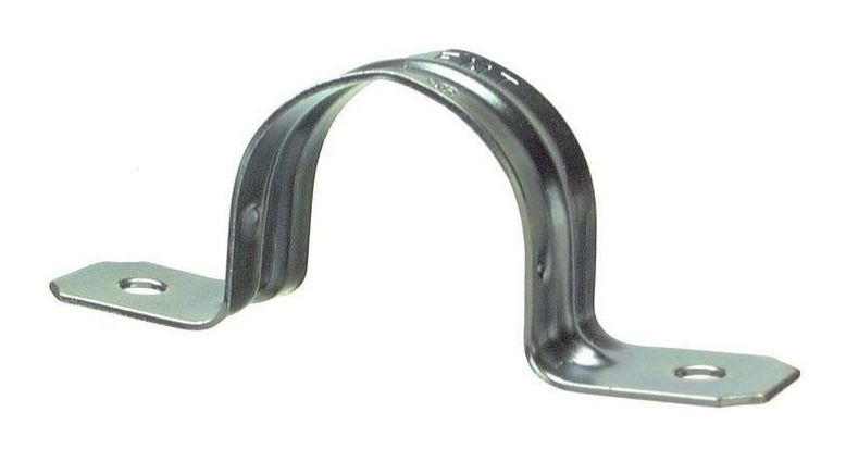 Halex® 61605B EMT Two-Hole Steel Strap, 1/2", 100-Pack