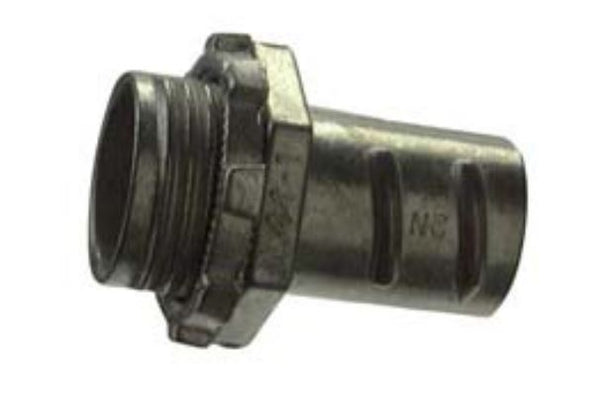 Halex 04405B Screw-In Connector, 1/2 inch, 50 Pack