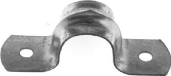 Halex® 91220 Snap-On Type Two-Hole Steel Strap, 2"
