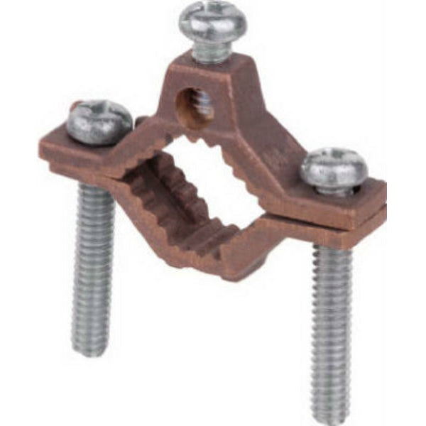 Halex® 36010 Bronze Ground Clamp, 1/2" - 1"